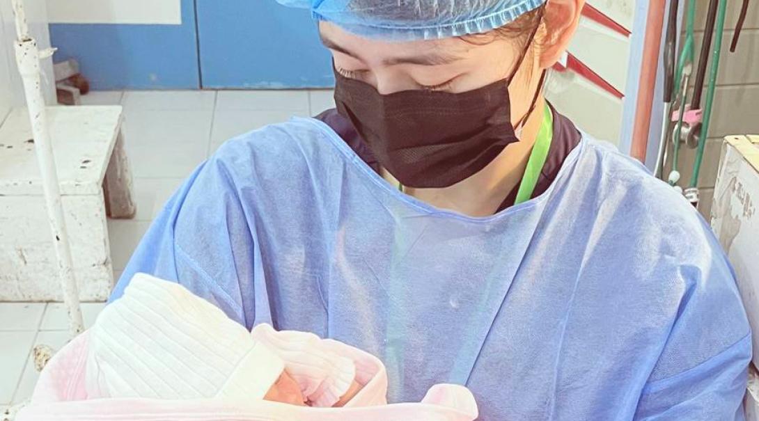 フィリピンで医療プログラムに参加した高校生ボランティア・鈴木芭奈さん フィリピンで医療プログラムに参加した高校生ボランティア・鈴木芭奈さん